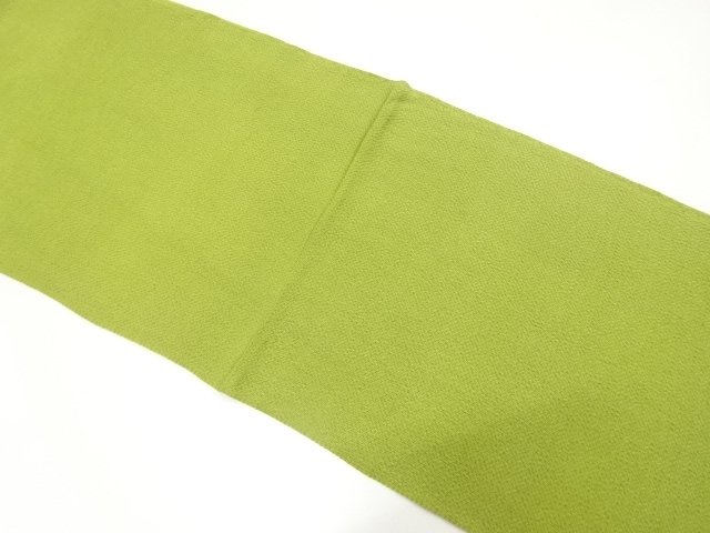 JAPANESE KIMONO / OBIAGE / SILK / CHIRIMEN